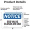 Signmission Safety Culture Sign, 5 in Width, Vinyl Decal, Rectangle OS-2PACK-NS-D-35-L-12176 - alternate 5